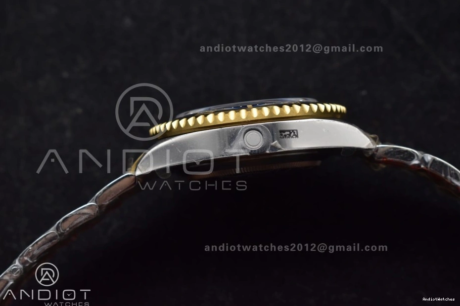 A2824 Black Tone YG SS Best Edition SS Upgraded V Sea-Dweller on Two GMF Bracelet 1061 YG Dial 126603 0203